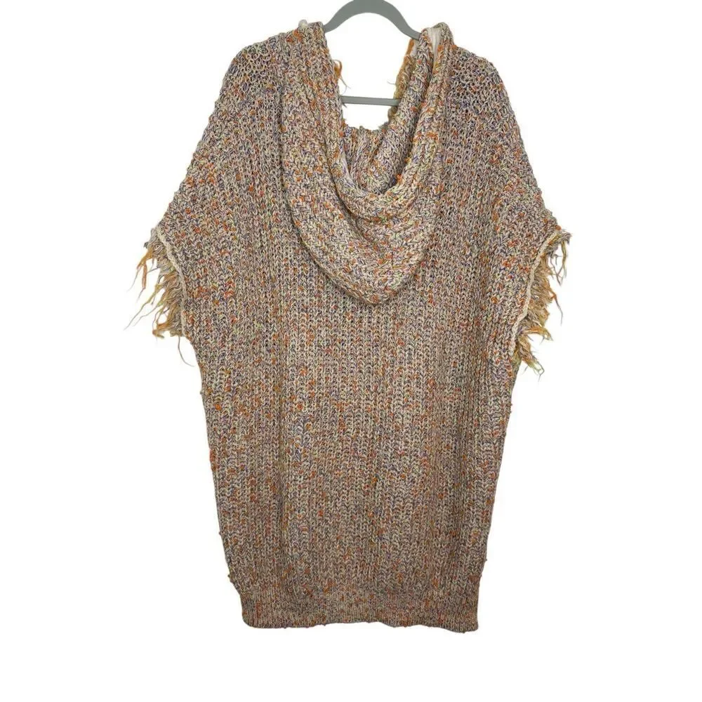 Free People Electric Aura Hoodie Pullover Size Large